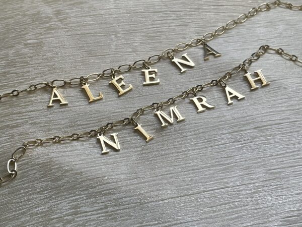 NAAM: custom Name Necklace