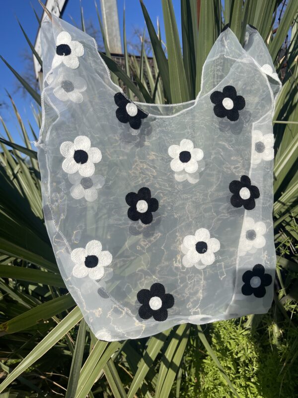 Floral embroidered shopping Bags - Image 2