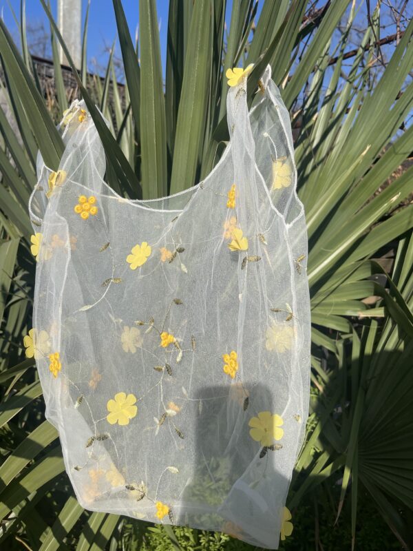 Floral embroidered shopping Bags - Image 3
