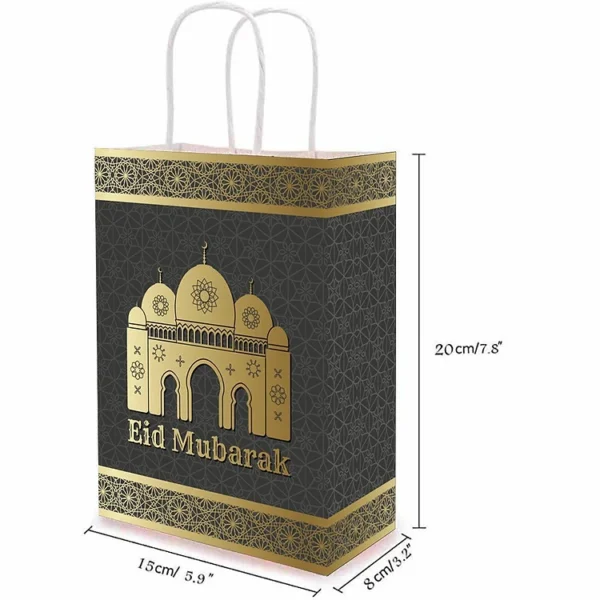 Eid Mubarak Gift/Favor Bags 12 pack - Image 2