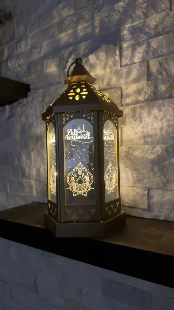 Eid Mubarak lantern