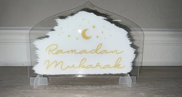 Ramadan Mubarak acrylic stand - Image 5