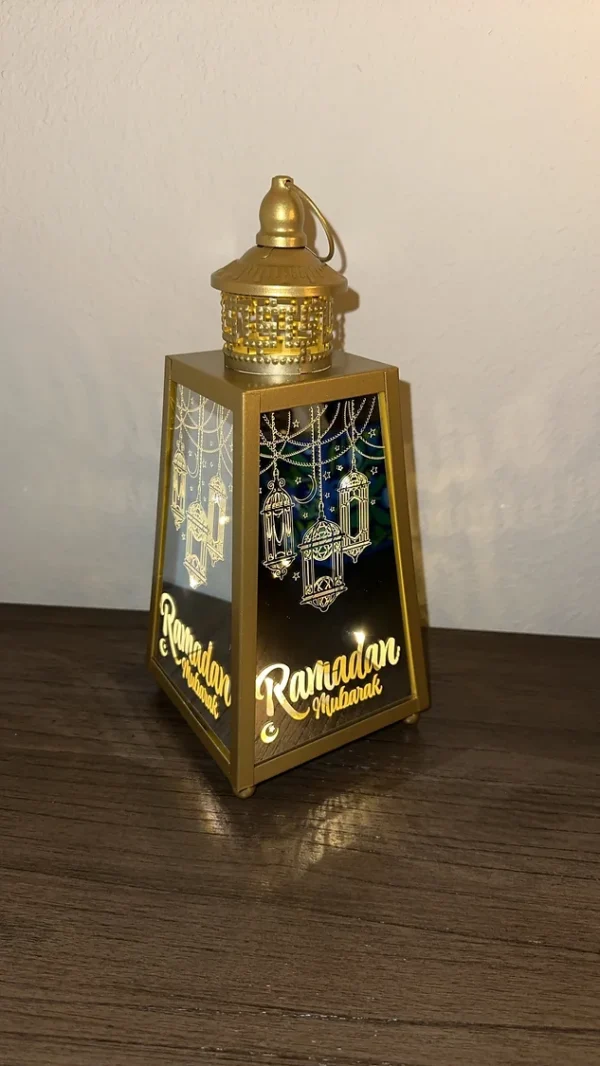 Ramadan Mubarak Mirrored Lantern - Image 4