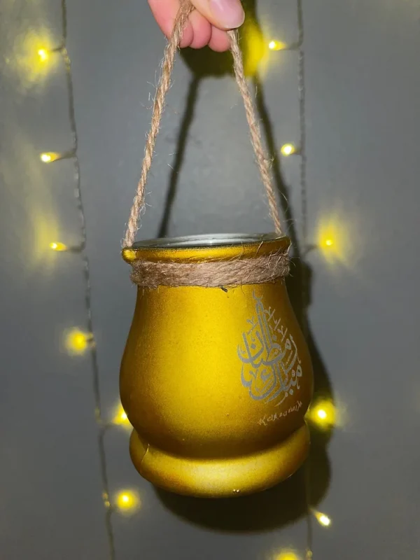 Ramadan Mubarak Glass Lantern - Image 5