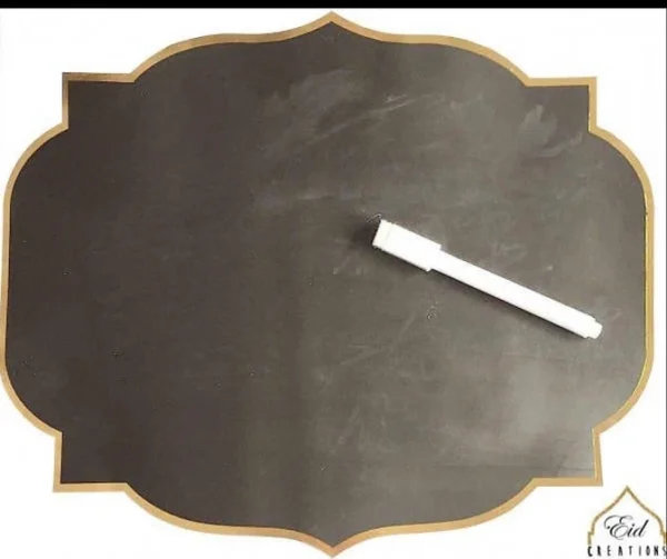 Scalloped Dry Erase Wall/Window Decal