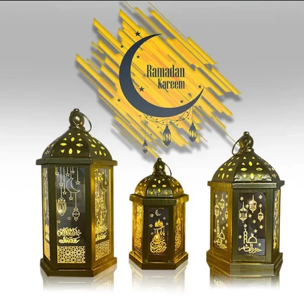 3 Piece Lanterns Bundle- Ramadan 3 piece lanterns