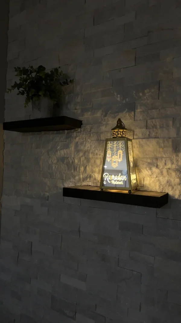 Ramadan Mubarak Mirrored Lantern - Image 6