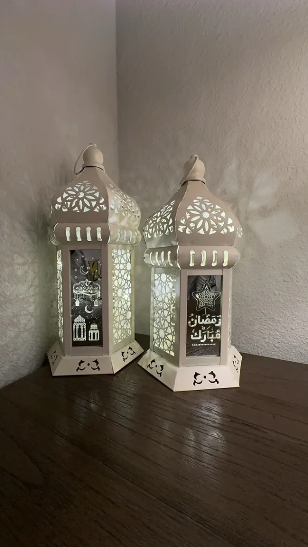 2 Piece Ramadan Lanterns set - Image 3