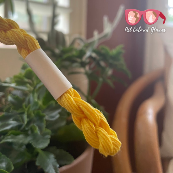 Turmeric Yellow - Botanically Dyed Sashiko Embroidery Thread 20/6 (8m)