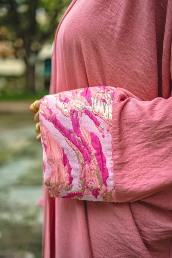 Rosey Kimono Abaya
