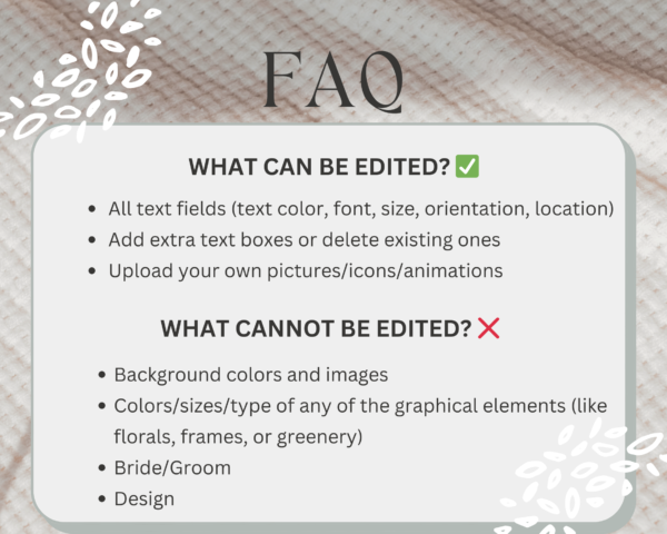 Animated Beige Digital Shaadi Nikkah Ceremony Wedding Engagement Muslim Invitation Template - Image 5