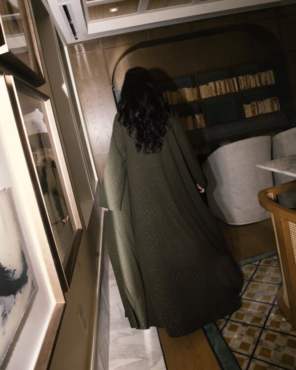 Evergreen Duster Abaya - Image 2