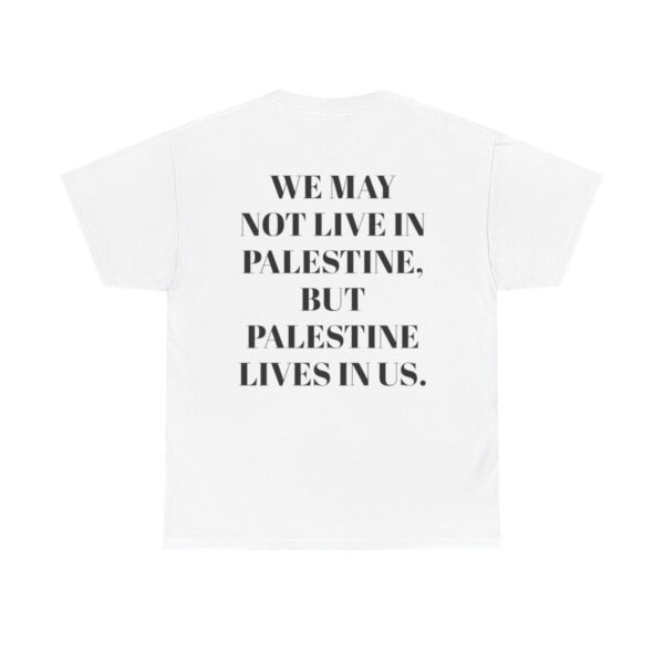 Black Palestine lives in us tshirt - Image 2