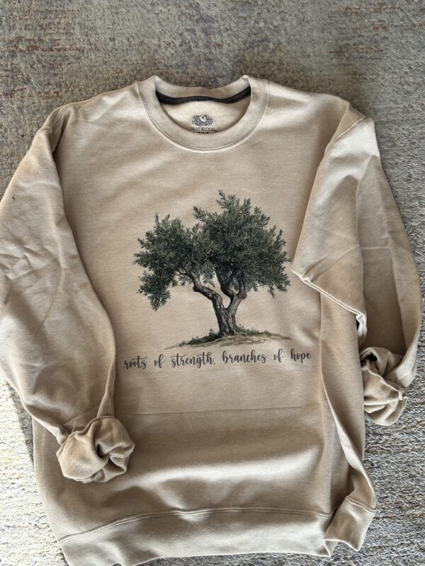 Palestine Sweatshirt (Olive Tree)