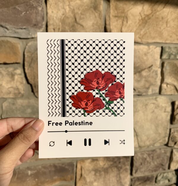 Free Palestine iPod Mini Print