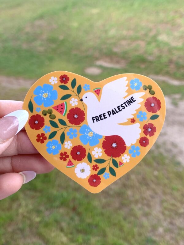 Palestine Heart Sticker