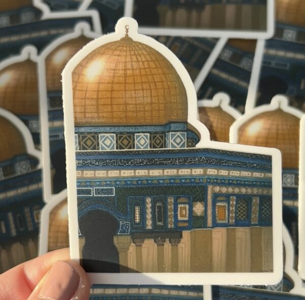 The Dome of the Rock Masjid Sticker