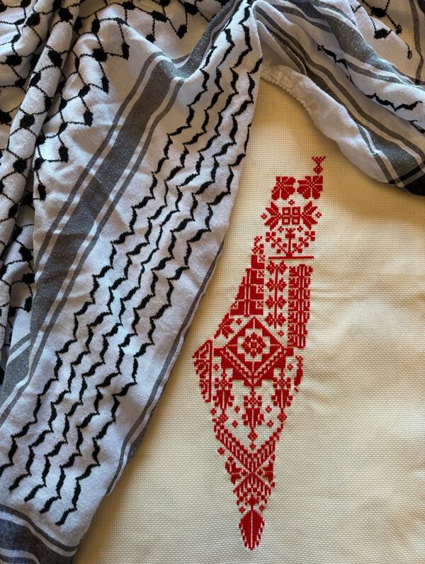 "Map of Palestine" Digital Pattern