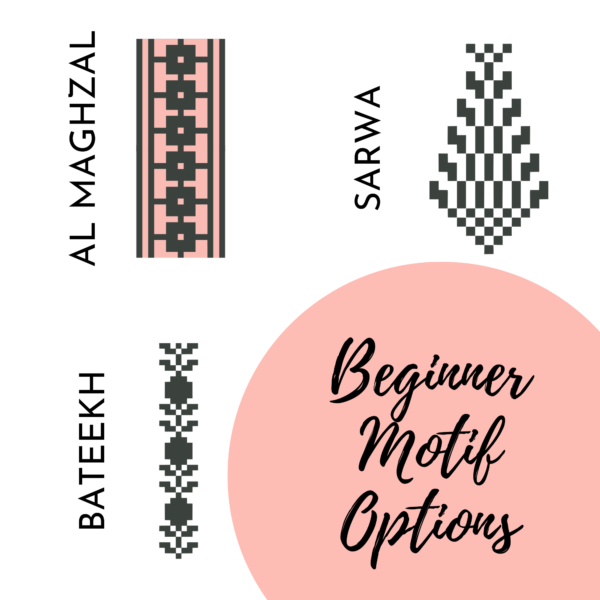 Custom Beginner Tatreez Kit With Naturally Dyed Thread - Image 5