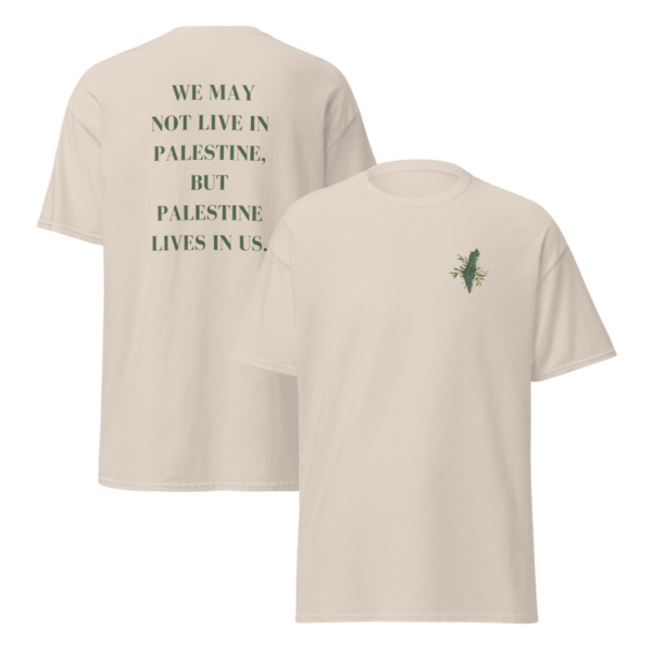 Olive Palestine Unisex classic tee - Image 3