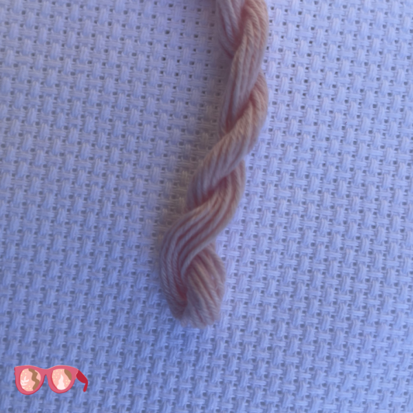 Madder Root Light Pink - Botanically Dyed Sashiko Embroidery Thread 20/6 (8m) - Image 4