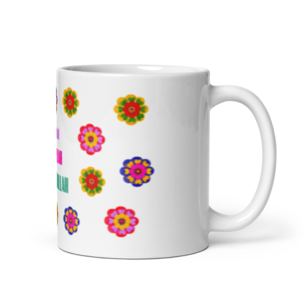 Floral Deen mug