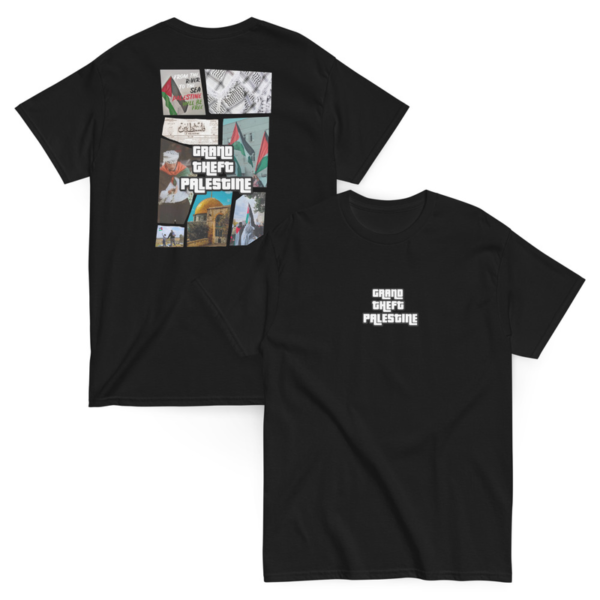 Grand Theft Palestine Unisex classic tee - Image 3