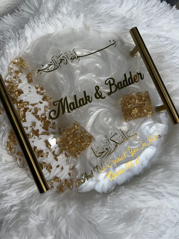 Gold Resin Ring Tray - Image 3