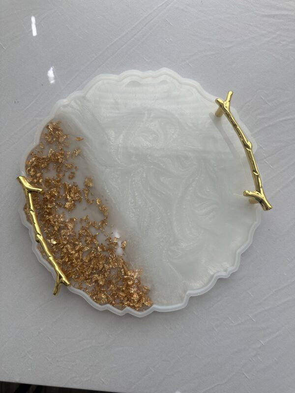Gold Resin Ring Tray - Image 4