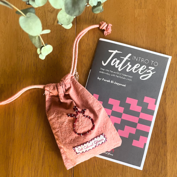 Custom Beginner Tatreez Kit With Naturally Dyed Thread