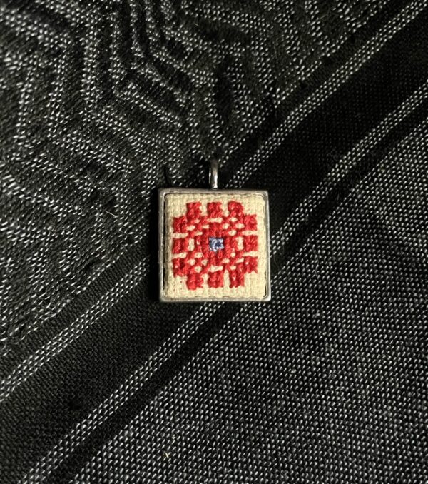 Belly of the Snake Tatreez Pendant