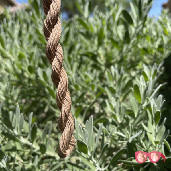 Naturally Dyed Pearl Silk Thread for Tatreez - Image 10