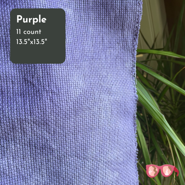 Naturally Dyed Aida Cloth for Tatreez - Image 3