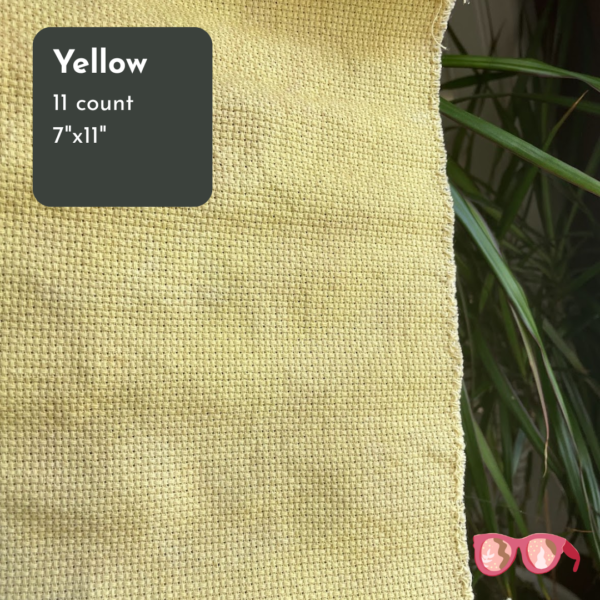 Naturally Dyed Aida Cloth for Tatreez - Image 4