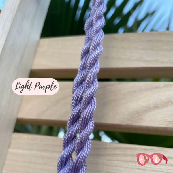 Naturally Dyed Pearl Cotton Thread - Solid Colors - Image 3