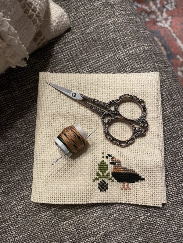 Two Quails Tatreez Pattern - Paper or Digital - Image 2