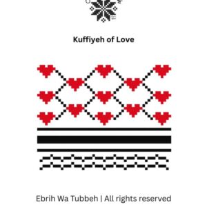 Kuffiyeh of Love Tatreez Pattern | PDF file