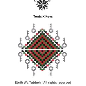 Tents X Keys Tatreez Pattern | PDF file